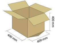 Klopová krabice z 5VVL 400x400x400 mm